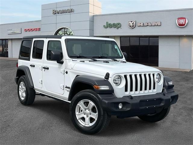 used 2021 Jeep Wrangler Unlimited car, priced at $30,293