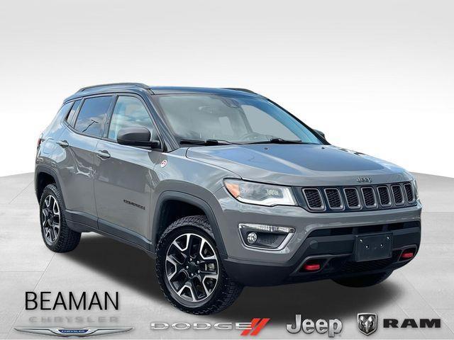 used 2021 Jeep Compass car, priced at $19,500