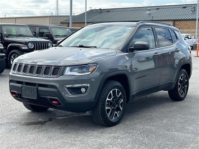 used 2021 Jeep Compass car, priced at $21,903