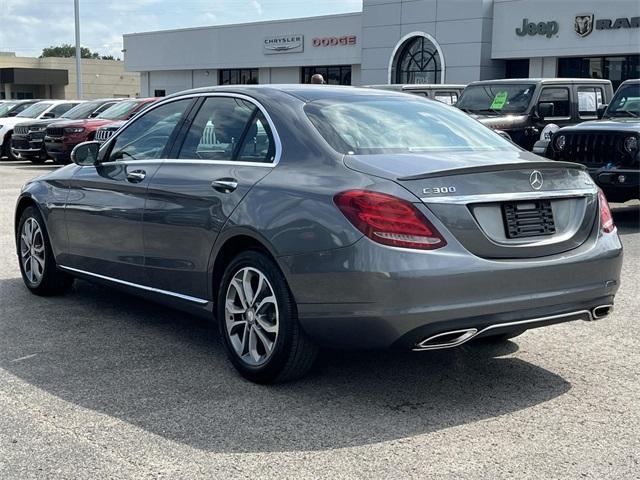 used 2017 Mercedes-Benz C-Class car, priced at $18,000
