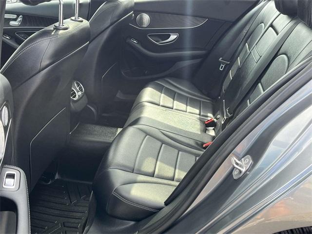 used 2017 Mercedes-Benz C-Class car, priced at $18,000