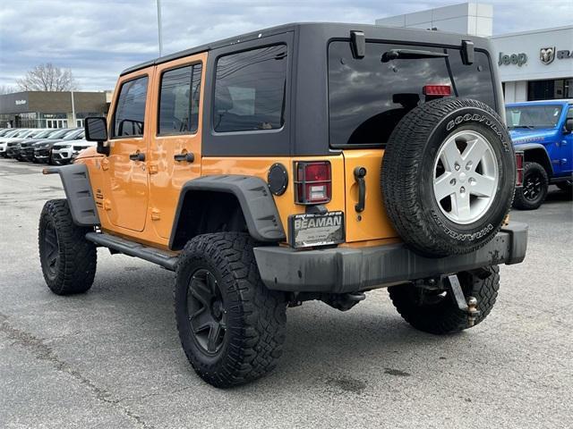 used 2013 Jeep Wrangler Unlimited car, priced at $12,500