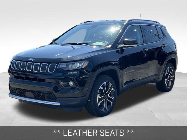 used 2022 Jeep Compass car, priced at $21,500