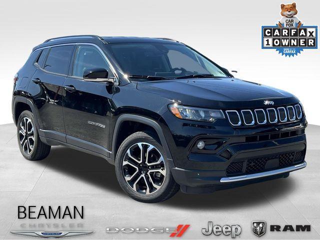 used 2022 Jeep Compass car, priced at $21,500