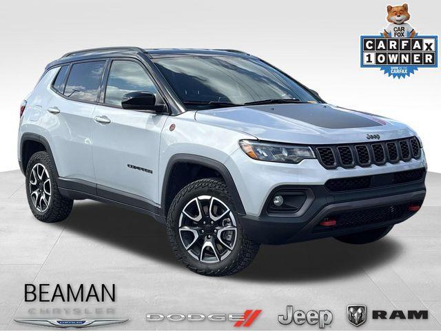 used 2024 Jeep Compass car, priced at $23,900