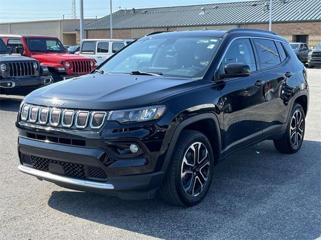 used 2022 Jeep Compass car, priced at $19,500