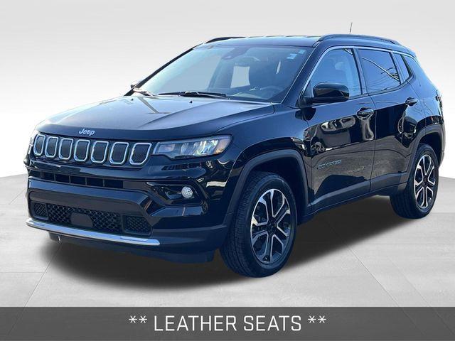 used 2022 Jeep Compass car, priced at $22,700