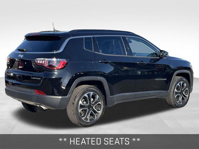 used 2022 Jeep Compass car, priced at $22,700