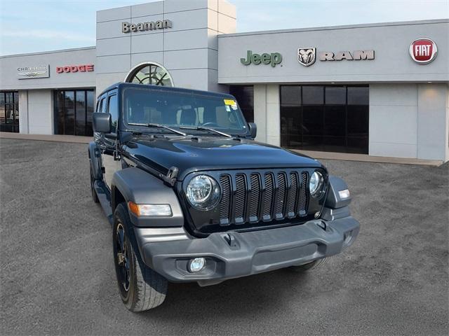 used 2021 Jeep Wrangler Unlimited car, priced at $30,500