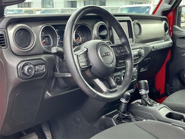 used 2021 Jeep Wrangler car, priced at $31,500