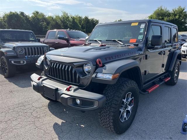 used 2021 Jeep Wrangler Unlimited car, priced at $38,063