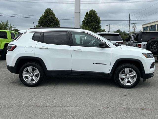 used 2022 Jeep Compass car, priced at $21,200