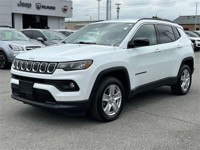used 2022 Jeep Compass car, priced at $21,200