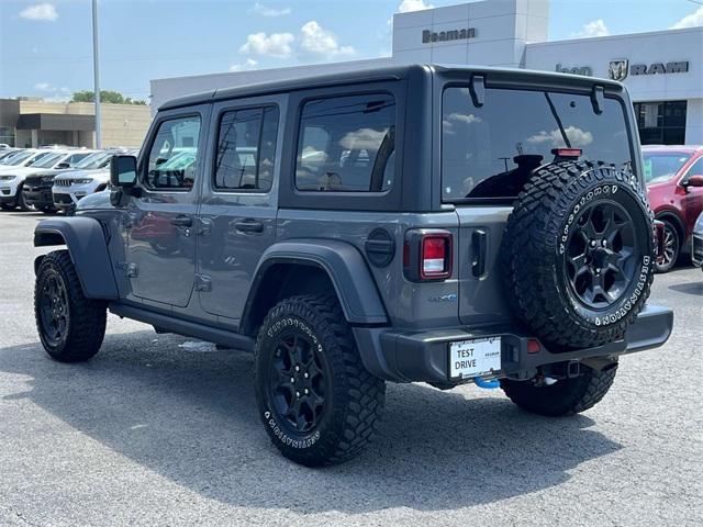 used 2023 Jeep Wrangler 4xe car, priced at $28,000