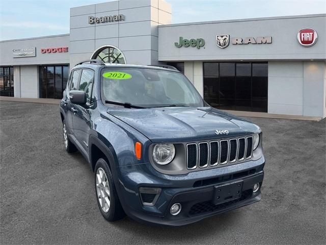 used 2021 Jeep Renegade car, priced at $17,000