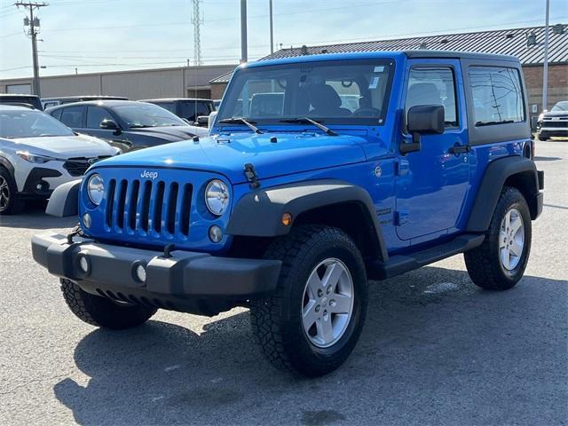 used 2016 Jeep Wrangler car, priced at $18,996