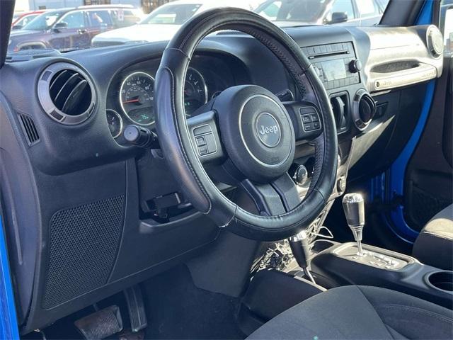 used 2016 Jeep Wrangler car, priced at $18,996