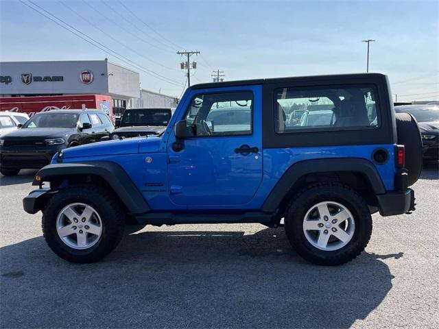 used 2016 Jeep Wrangler car, priced at $18,996