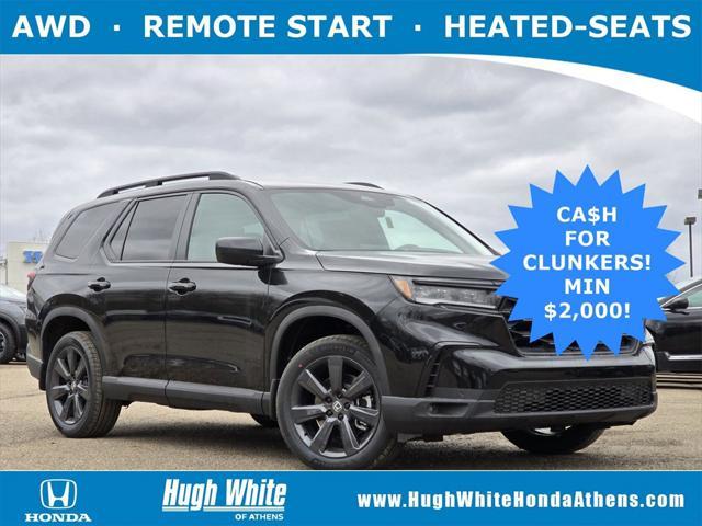 new 2025 Honda Pilot car, priced at $44,480