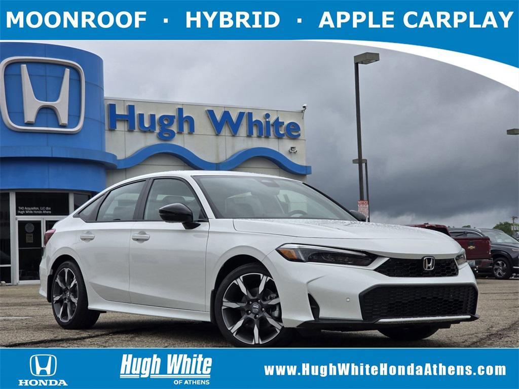 new 2025 Honda Civic Hybrid car, priced at $33,555