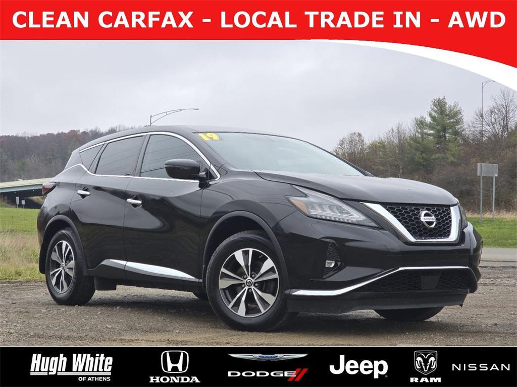 used 2019 Nissan Murano car, priced at $16,763