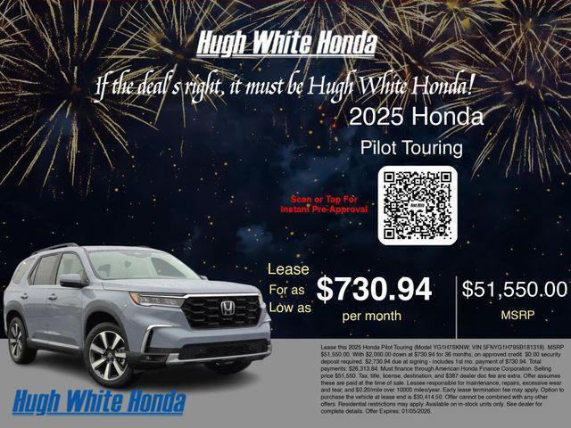 new 2025 Honda Pilot car, priced at $51,550