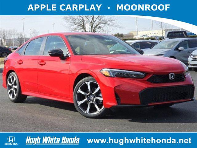 new 2025 Honda Civic Hybrid car, priced at $33,100