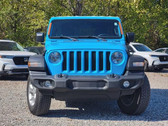 used 2021 Jeep Wrangler Unlimited car, priced at $30,990