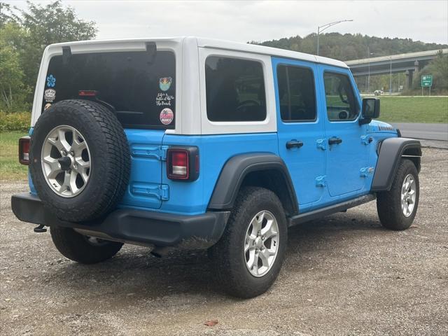 used 2021 Jeep Wrangler Unlimited car, priced at $32,888