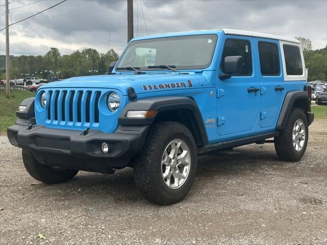 used 2021 Jeep Wrangler Unlimited car, priced at $32,888