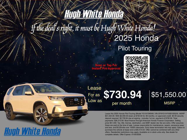 new 2025 Honda Pilot car, priced at $51,550