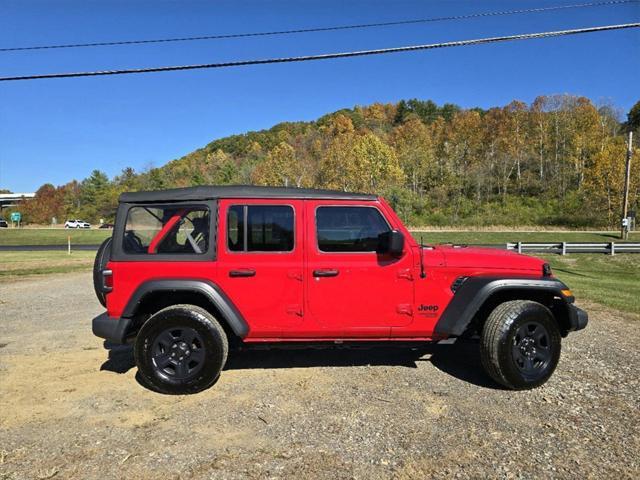 used 2021 Jeep Wrangler Unlimited car, priced at $24,268