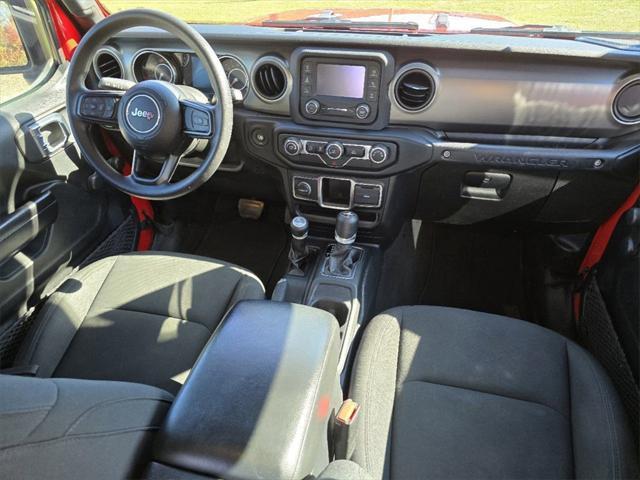 used 2021 Jeep Wrangler Unlimited car, priced at $24,268