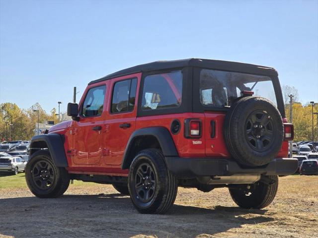 used 2021 Jeep Wrangler Unlimited car, priced at $24,268