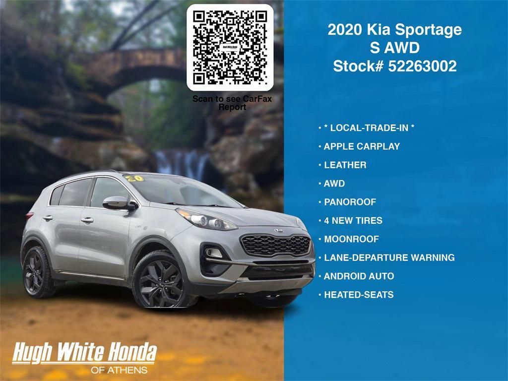 used 2020 Kia Sportage car, priced at $12,996