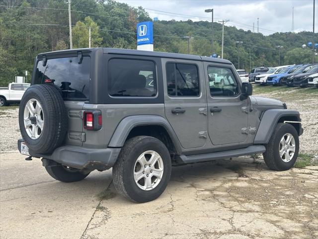 used 2018 Jeep Wrangler Unlimited car, priced at $26,733