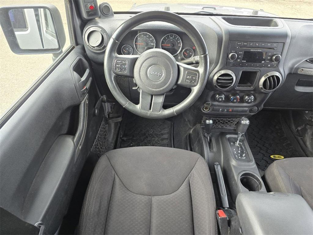 used 2013 Jeep Wrangler Unlimited car, priced at $12,623