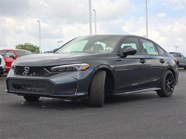 new 2025 Honda Civic car, priced at $27,400