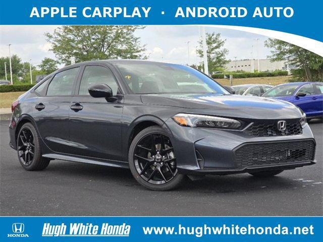 new 2025 Honda Civic car, priced at $27,400