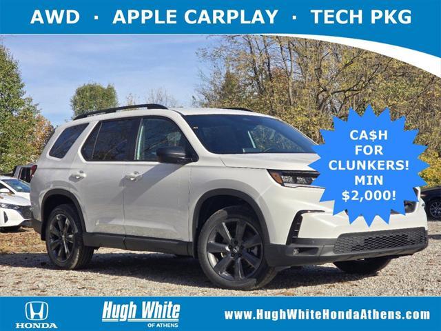 new 2025 Honda Pilot car, priced at $43,850