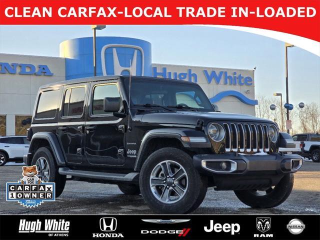 used 2018 Jeep Wrangler Unlimited car, priced at $24,972