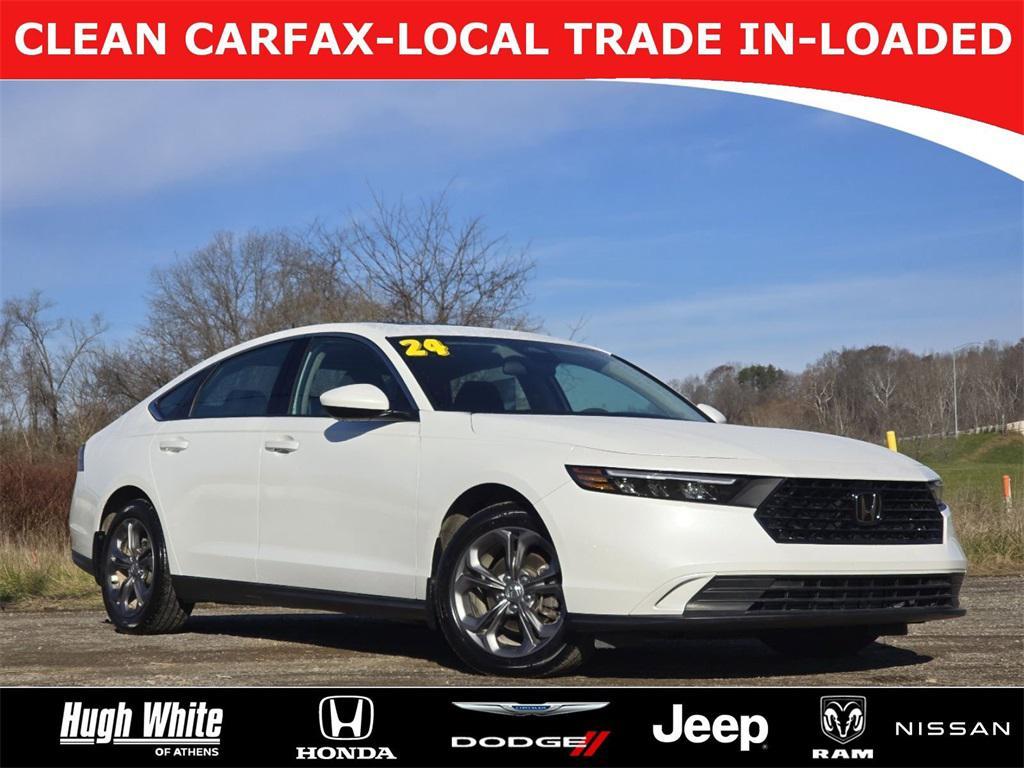 used 2024 Honda Accord car, priced at $25,986