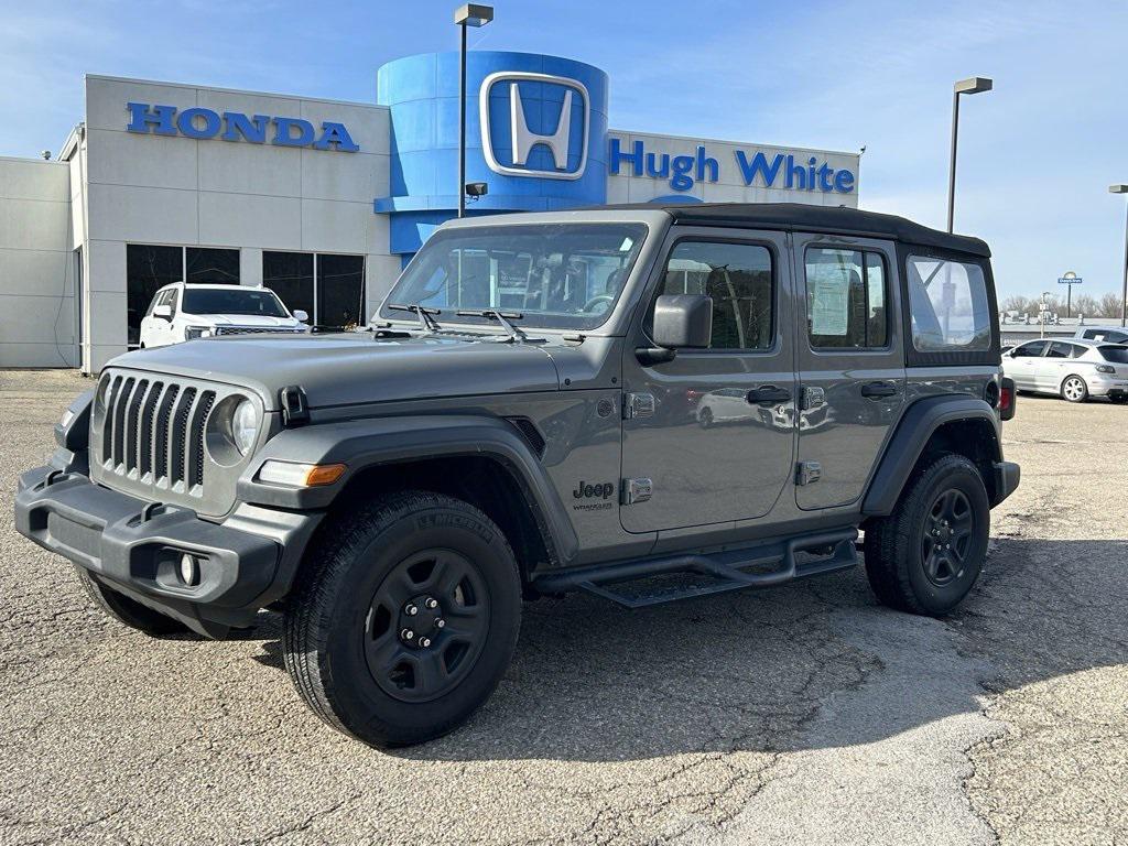 used 2022 Jeep Wrangler Unlimited car, priced at $23,363