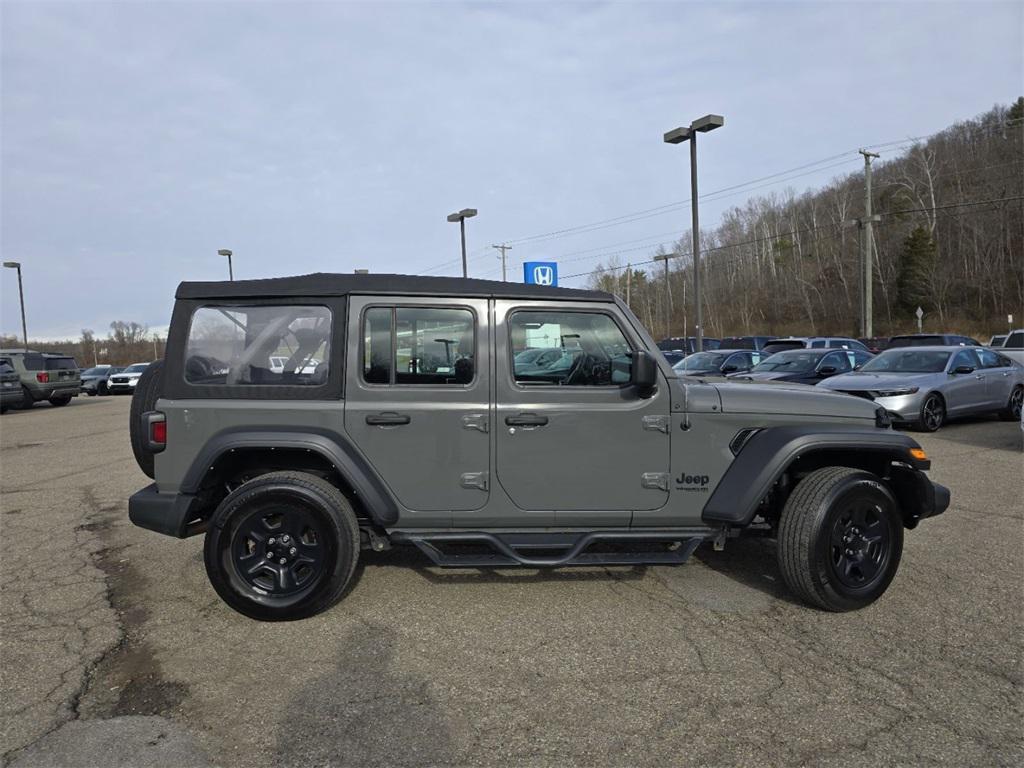 used 2022 Jeep Wrangler Unlimited car, priced at $22,906