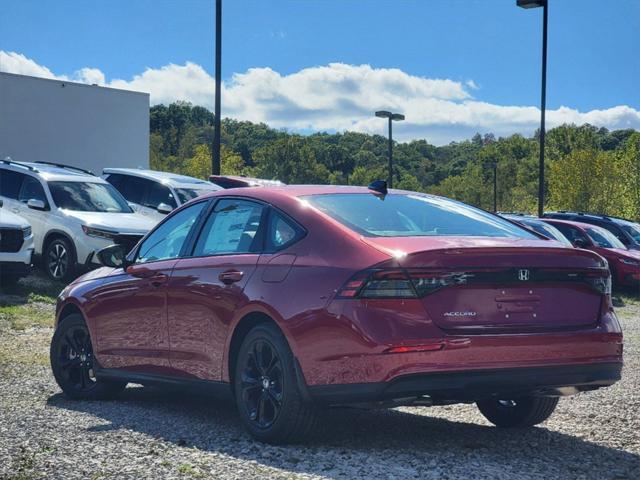 new 2025 Honda Accord car, priced at $32,110