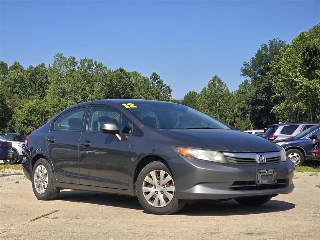 used 2012 Honda Civic car, priced at $3,333
