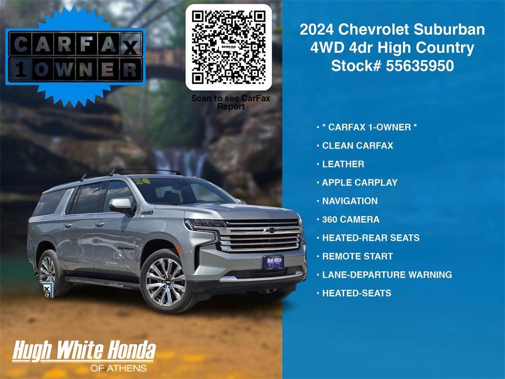used 2024 Chevrolet Suburban car, priced at $67,980