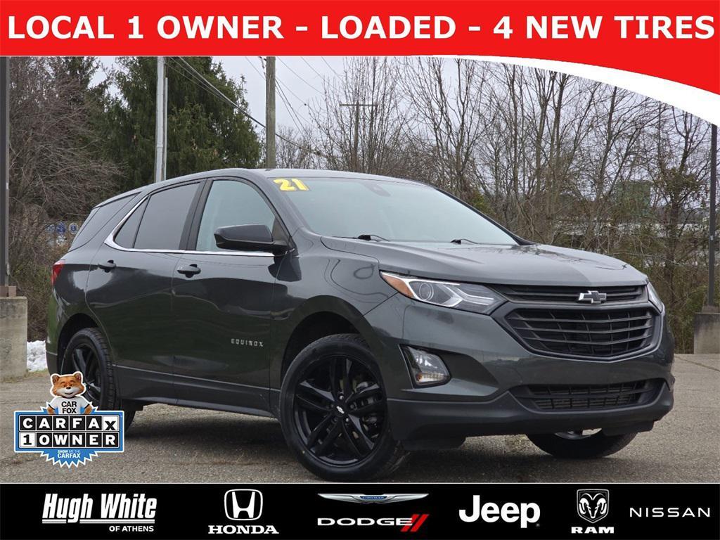 used 2021 Chevrolet Equinox car, priced at $15,738