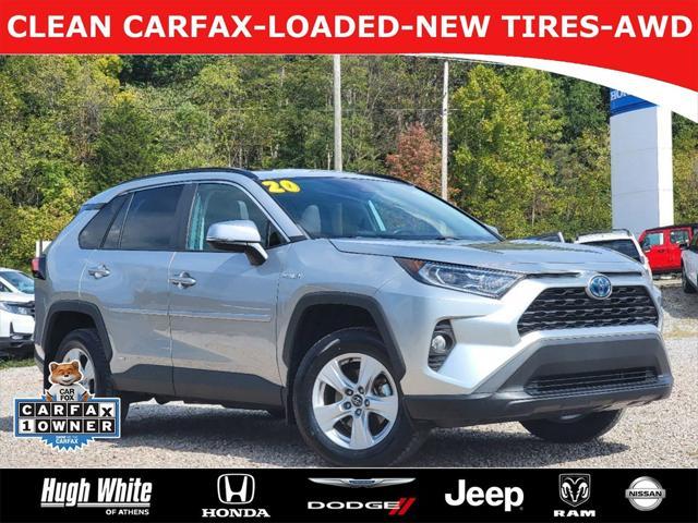 used 2020 Toyota RAV4 Hybrid car, priced at $25,254