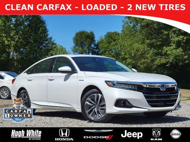 used 2021 Honda Accord Hybrid car, priced at $26,595